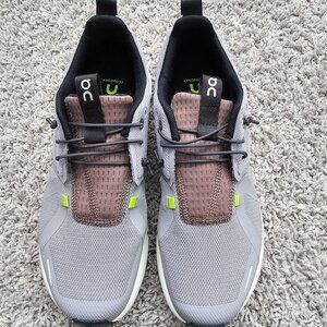 ON Cloud Sky in Zinc/Grape size 5 in Big Kids